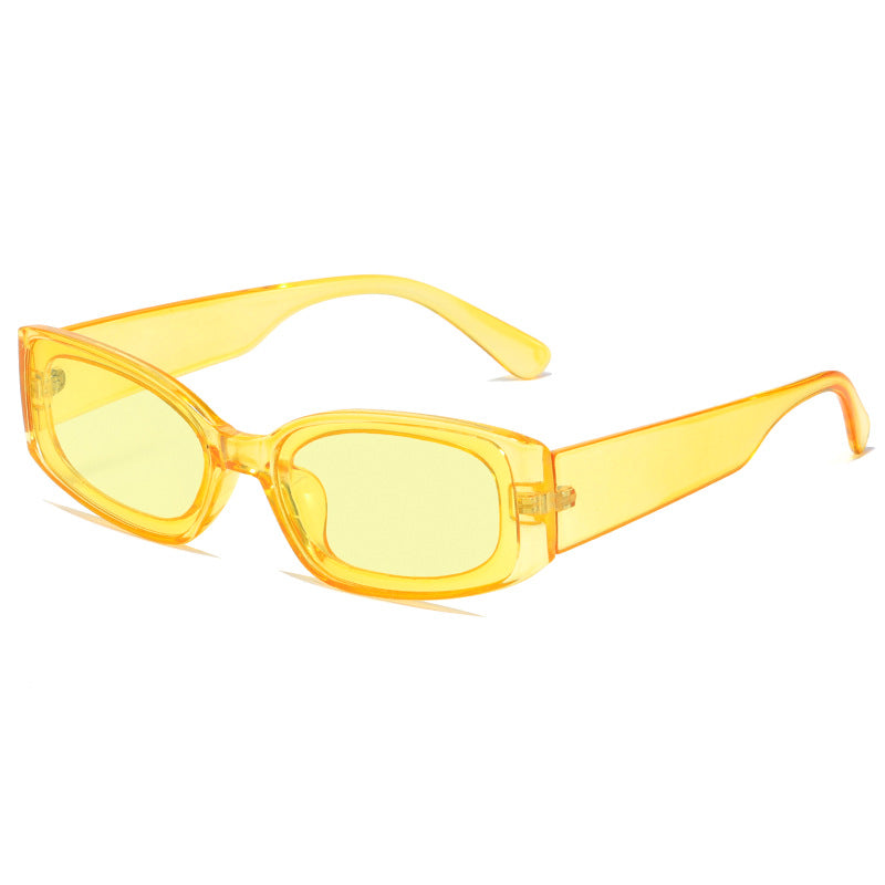 Wholesale Jelly Color Oval PC Sunglasses