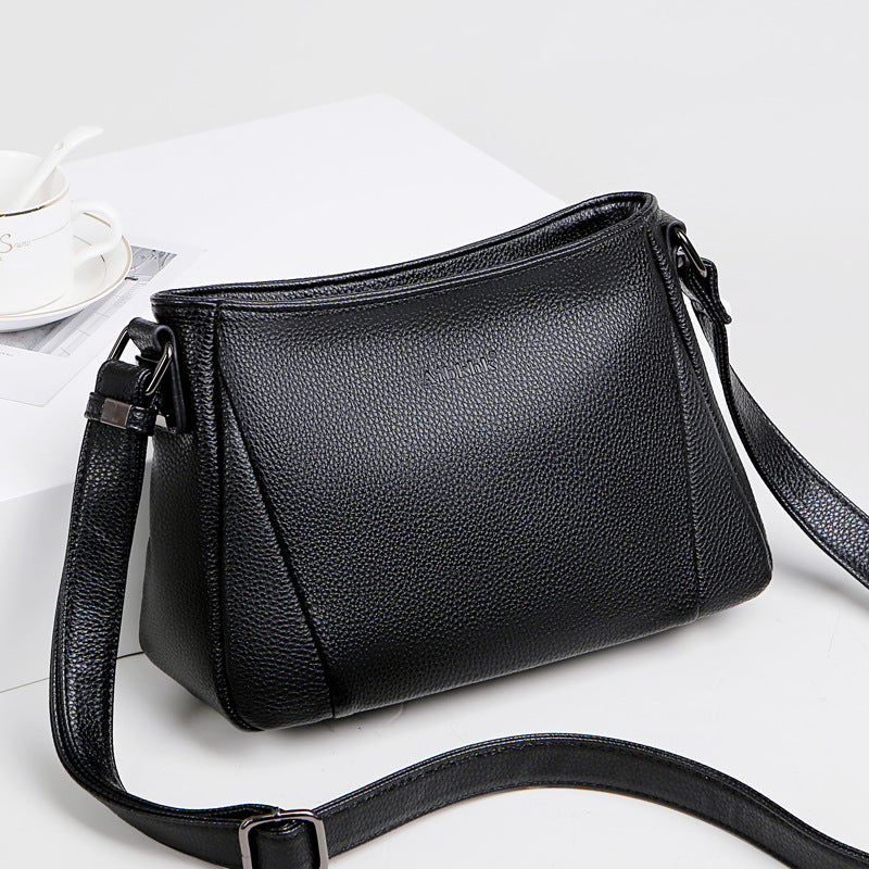 Wholesale PU Shoulder Messenger Bag Soft Leather Women Bag