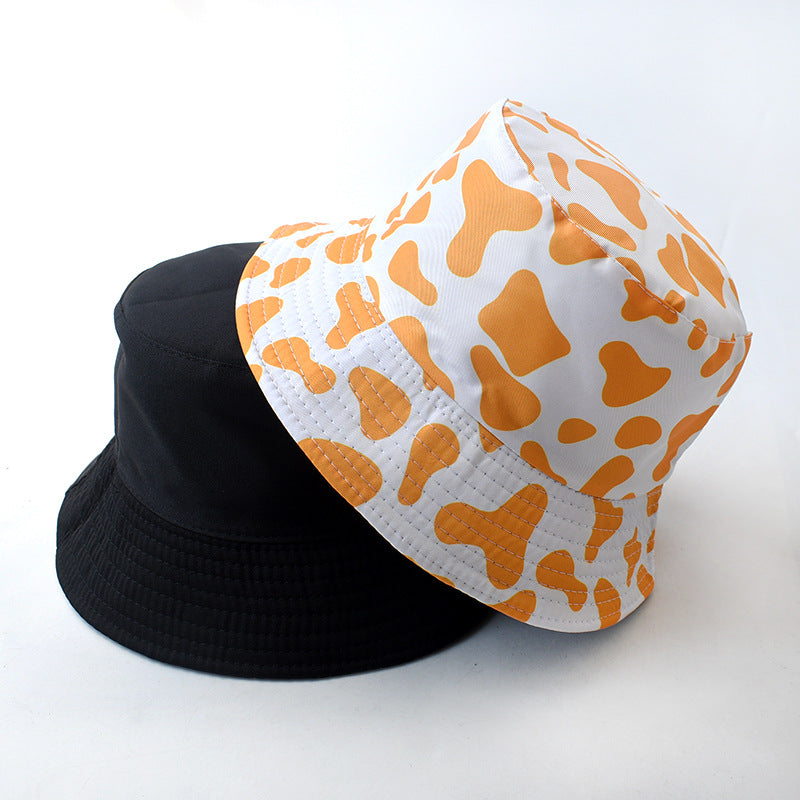 Wholesale Cotton Cow Pattern Fisherman Hat