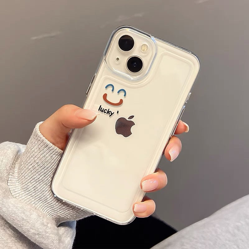Wholesale Smiley Painted TPU Phone Case