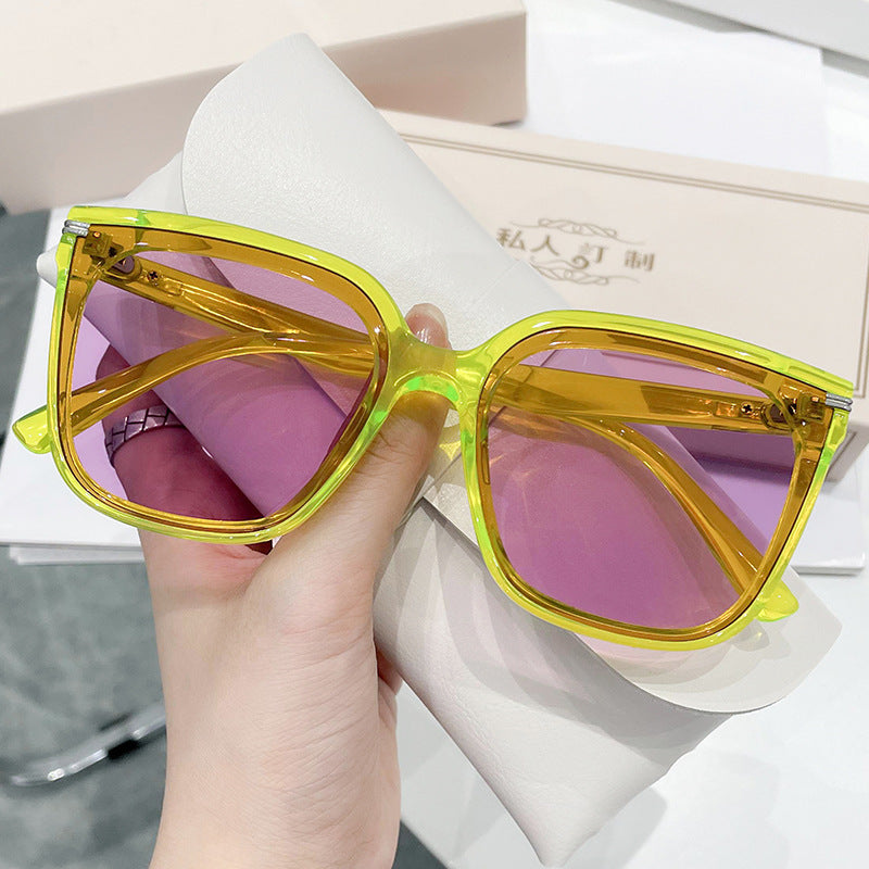 Wholesale PC Square Frame UV Protection Men's Sunglasses