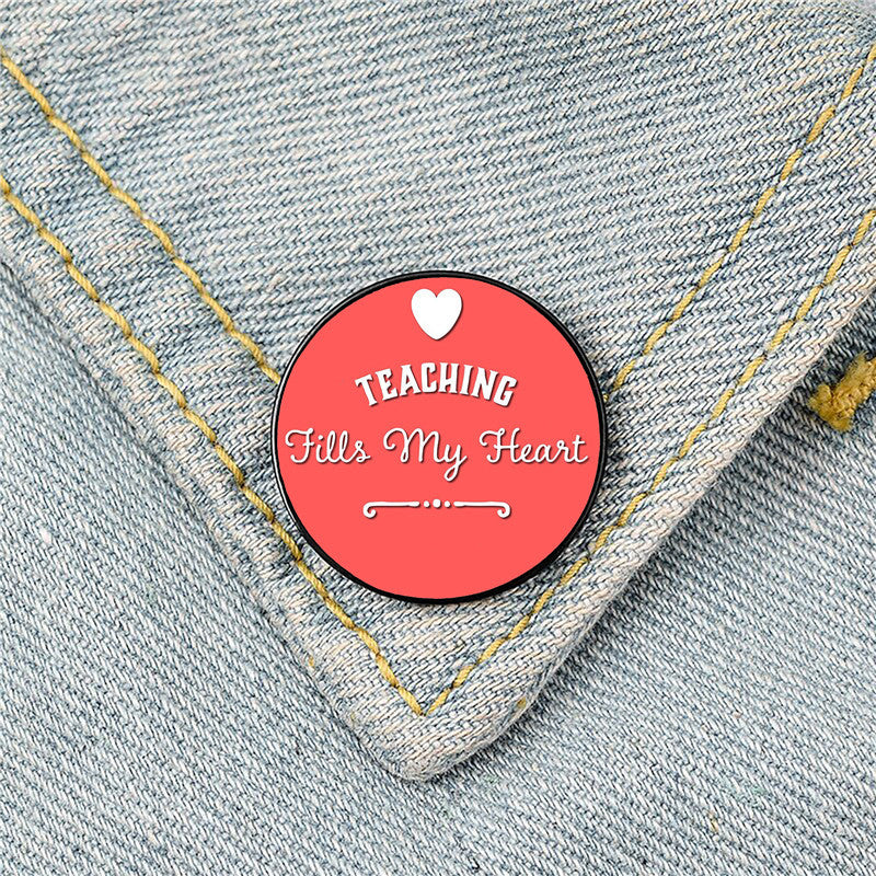 Wholesale Teacher's Day Gift Alloy Brooch