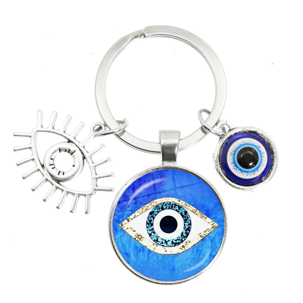 Wholesale Metal Devil Eye Creative Key Chain