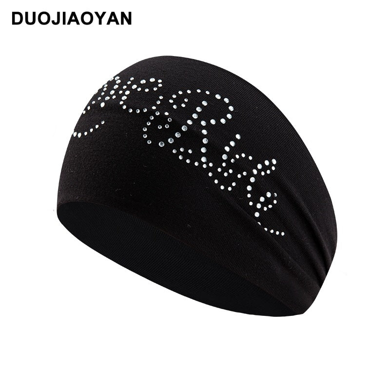 Diadema elástica de tela de diadema de taladro caliente al por mayor