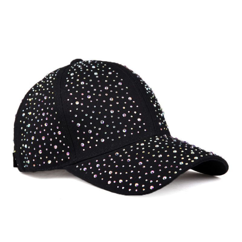 Wholesale Cotton Full Diamond Baseball Cap