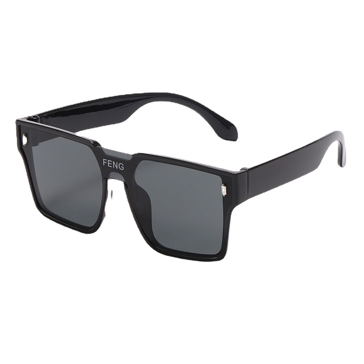 Wholesale PC Large Frame UV Resistant Integrated Sunglasses
