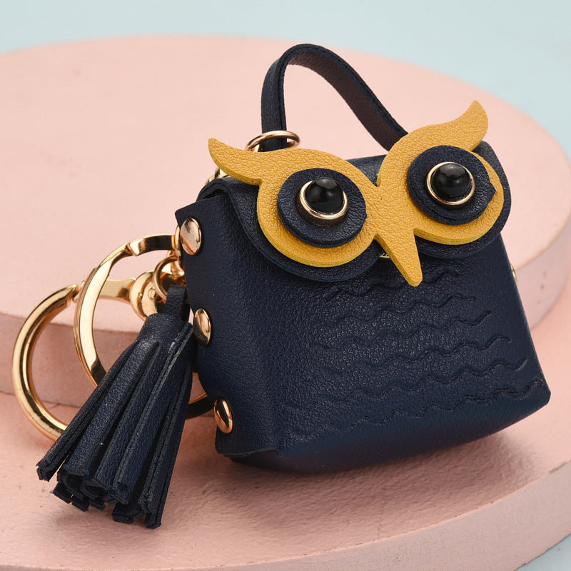 Wholesale Leather Owl Keychains