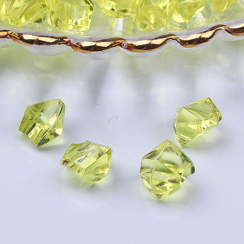 Wholesale 50PCS 1CM Ice Block Resin Beads