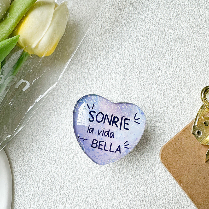 Wholesale Glass Love Phone Airbag Holder