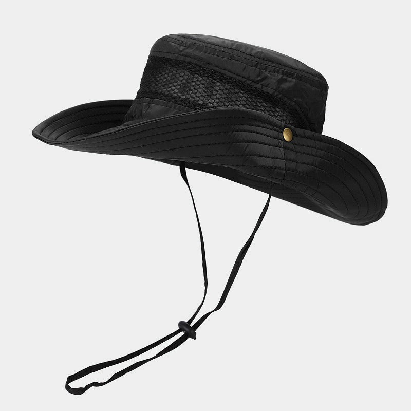 Wholesale Polyester Mesh Sunshade Fisherman Hat