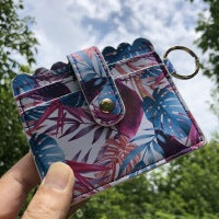 Venta al por mayor Llavero del titular de la tarjeta de la PU