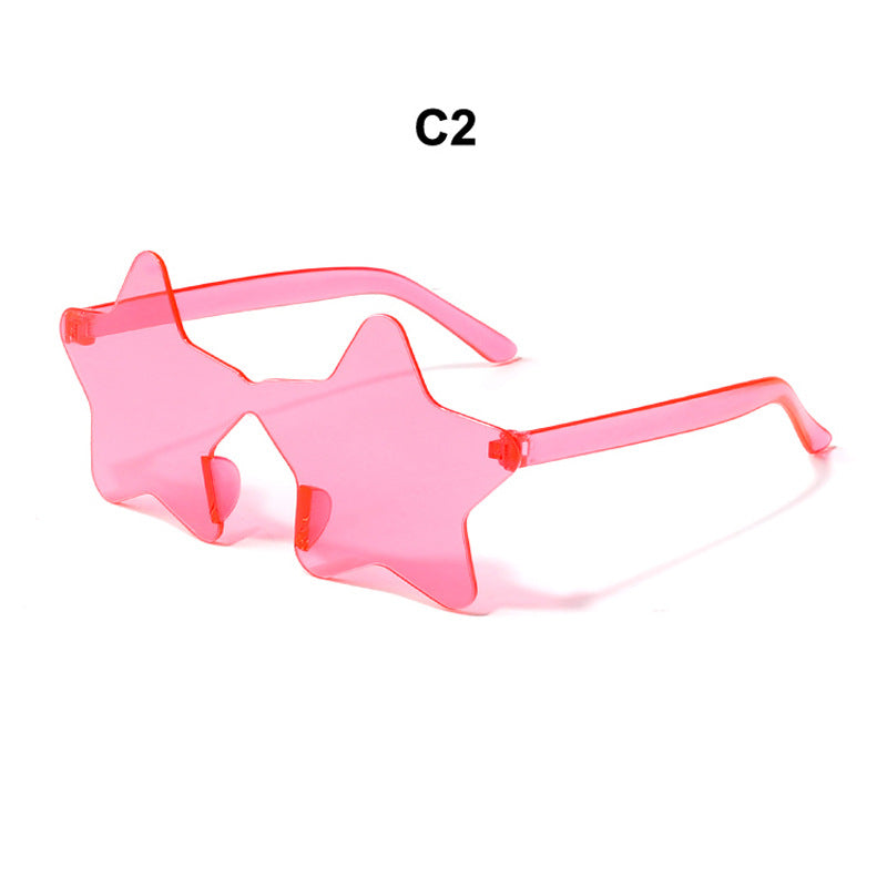Wholesale PC Star Sunglasses Integrated Frameless Sunglasses