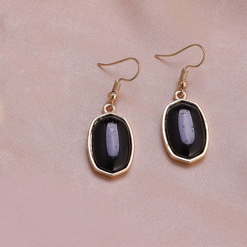 Wholesale Simple Marble Alloy Earrings