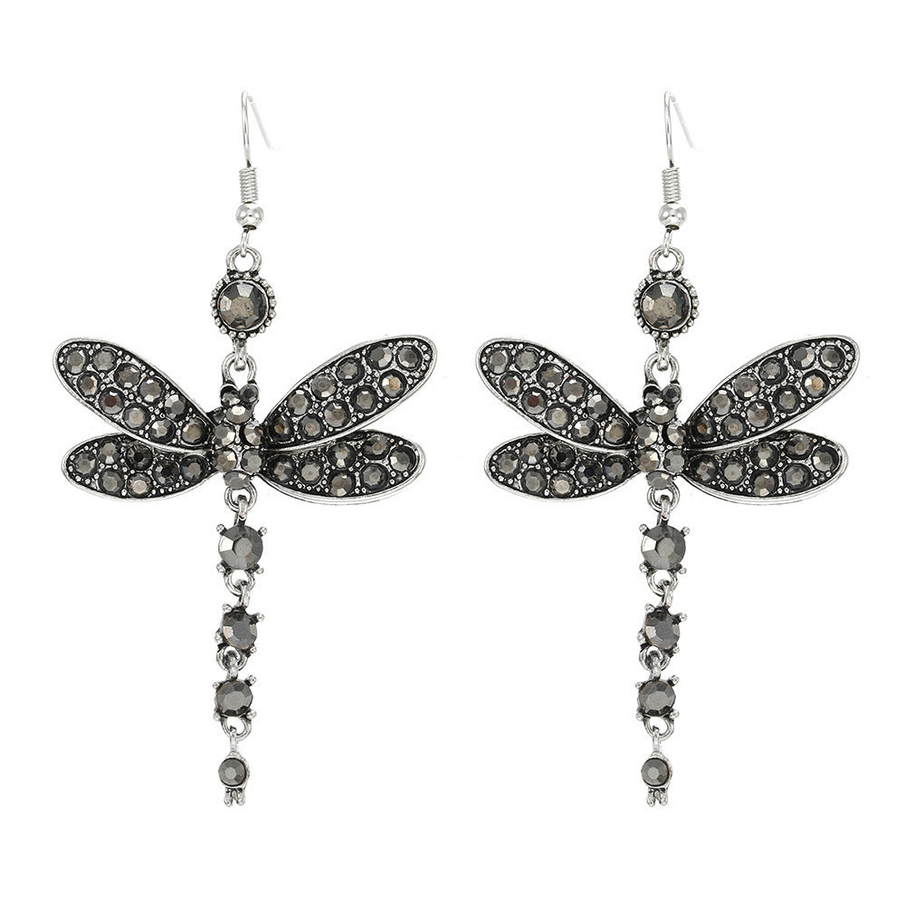 Wholesale Dragonfly Alloy Earrings
