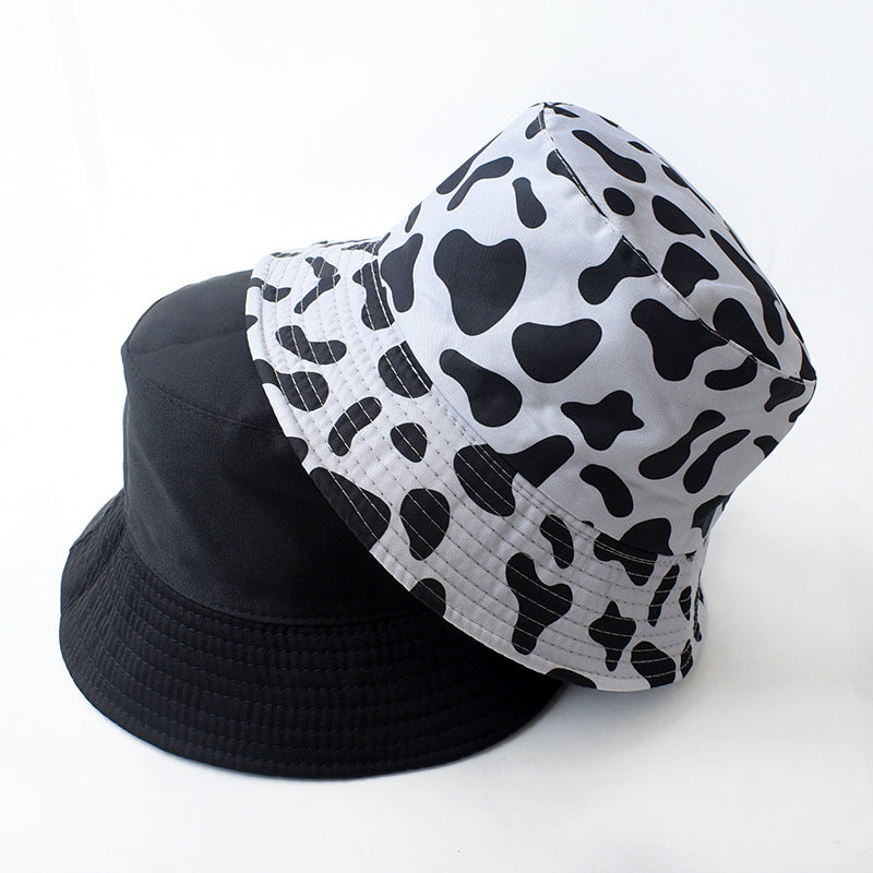 Wholesale Cotton Cow Pattern Fisherman Hat