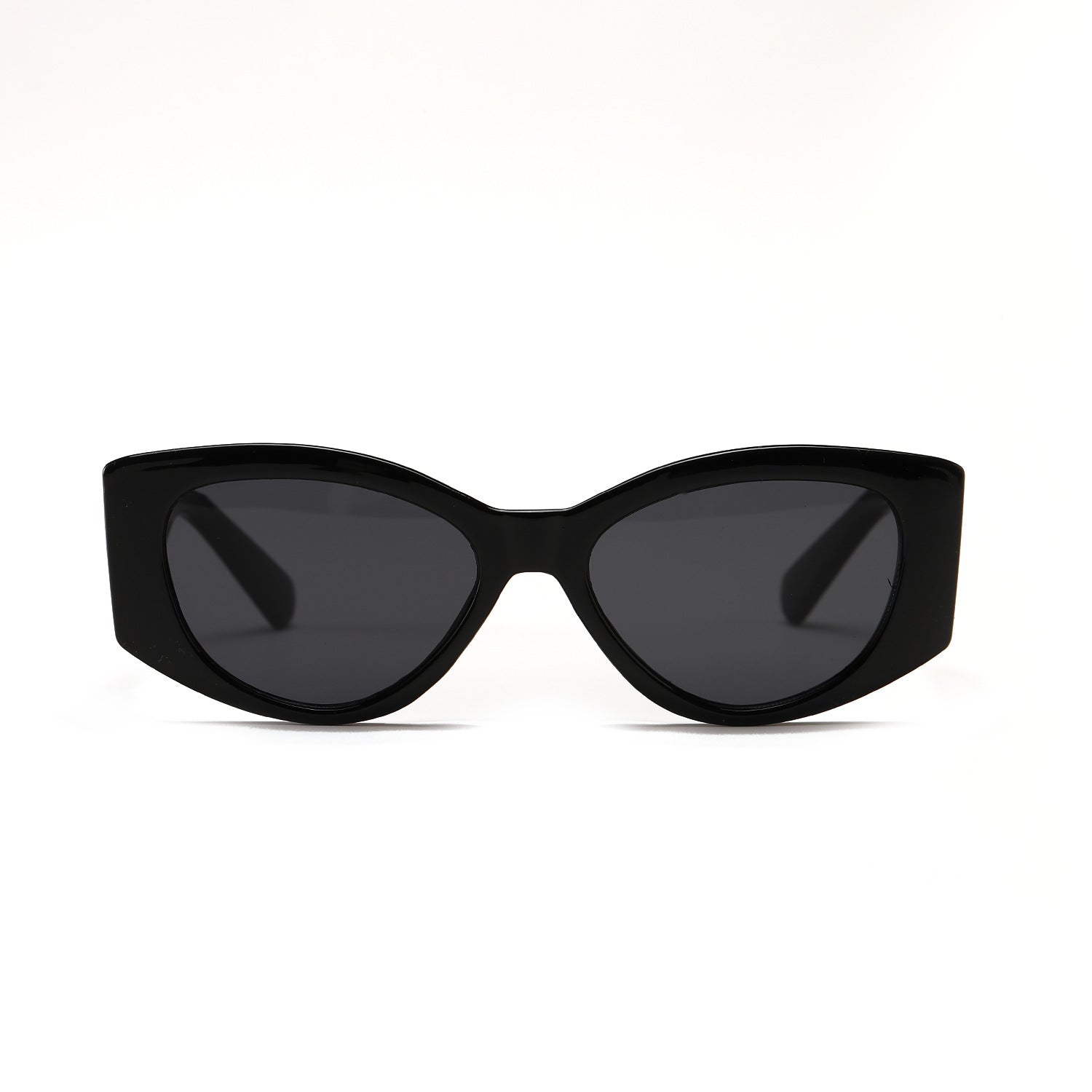 Wholesale PC Large Frame Tortoiseshell Cat Eye Sunglasses