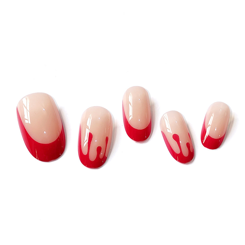 Wholesale Red French Manicure Chips