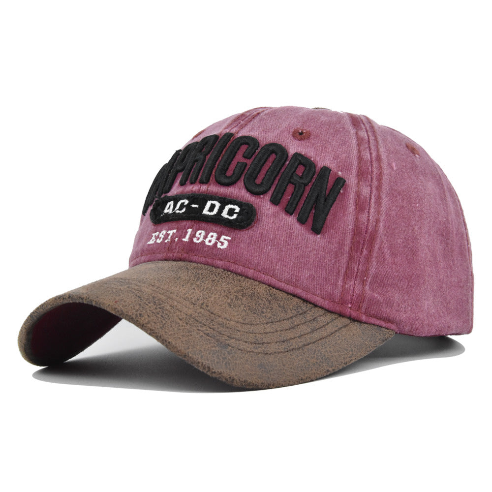 Wholesale CAPRICORN Embroidered Cotton Hat