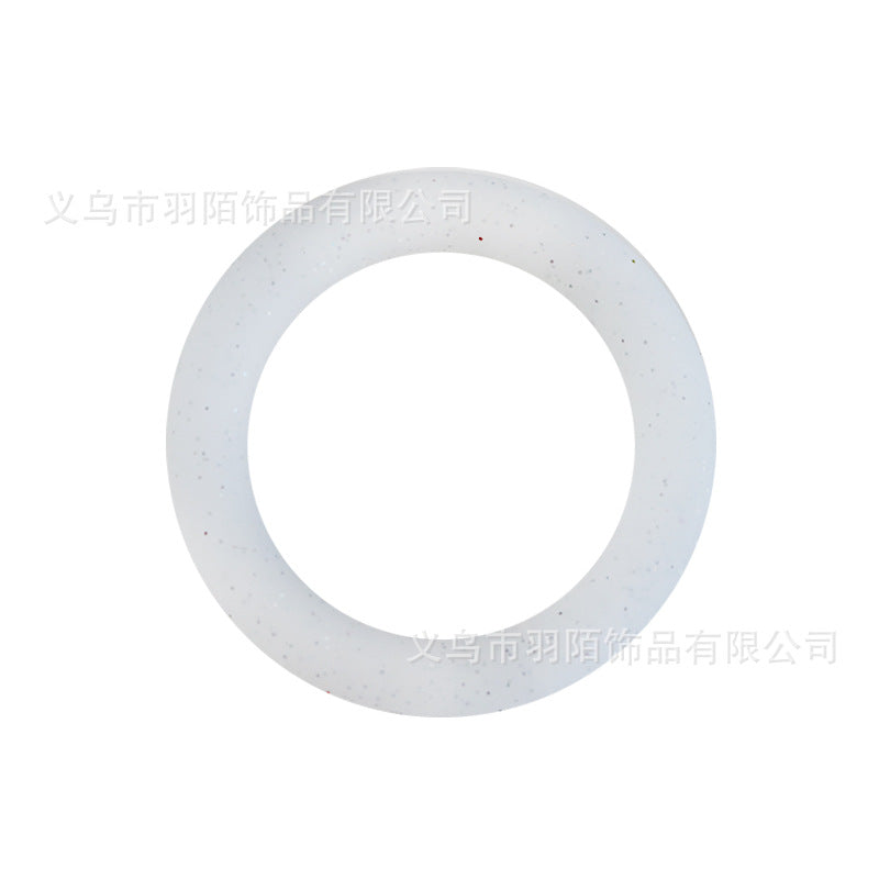 Wholesale 20PCS Glitter Silicone Ring