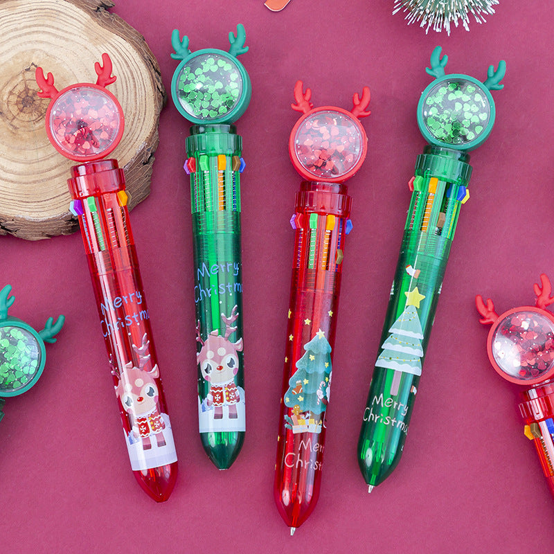 Wholesale Plastic Christmas Decoration Gel Pens