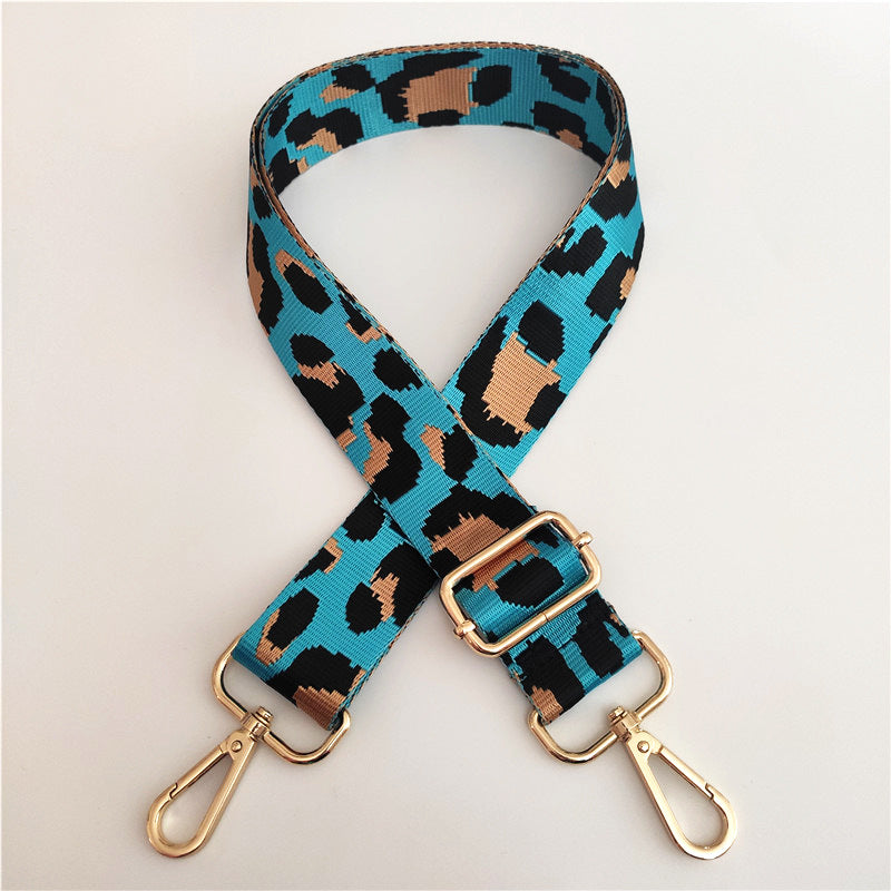 Wholesale Nylon Colorful Leopard Print Adjustable Shoulder Straps