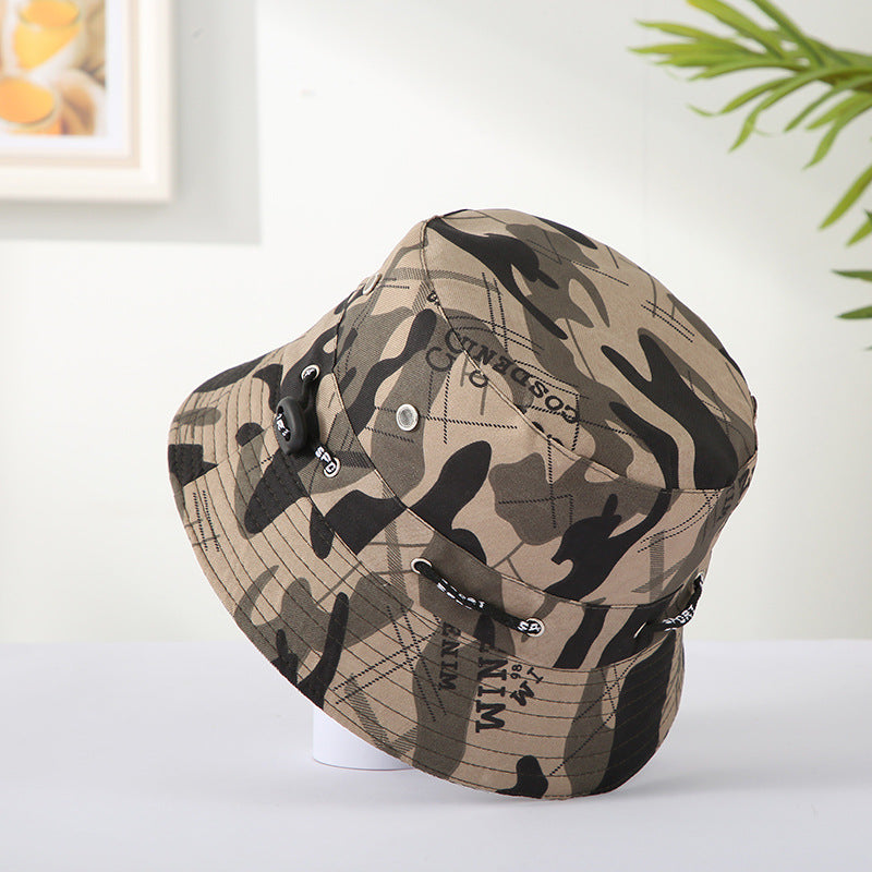 Sombrero de cubo de camuflaje de poliéster de algodón al por mayor