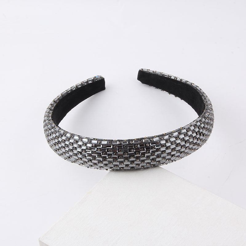 Wholesale Glass Diamond Colorful Headband