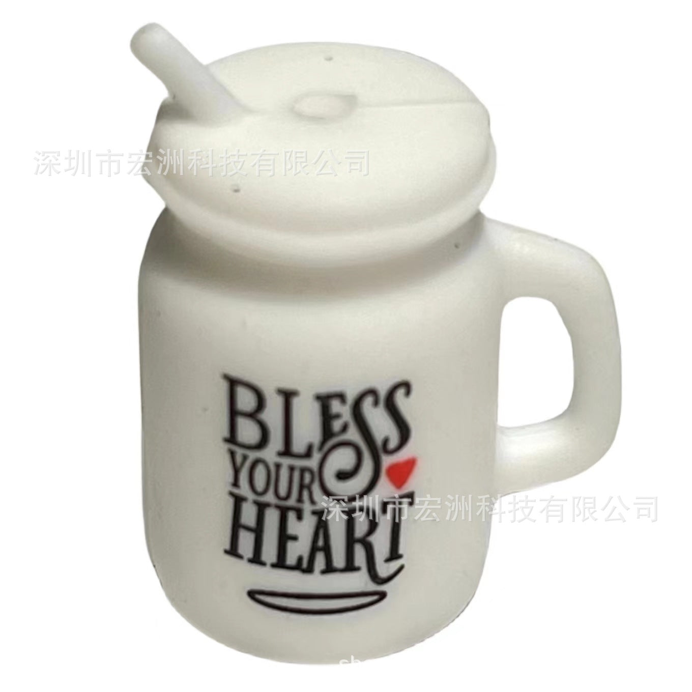 Wholesale 10PCS Mug Silicone Beads