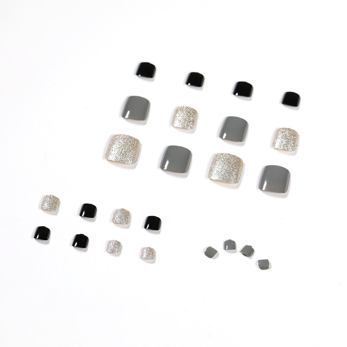 Wholesale Plastic Morandi Color Footwear Wear Nail Art