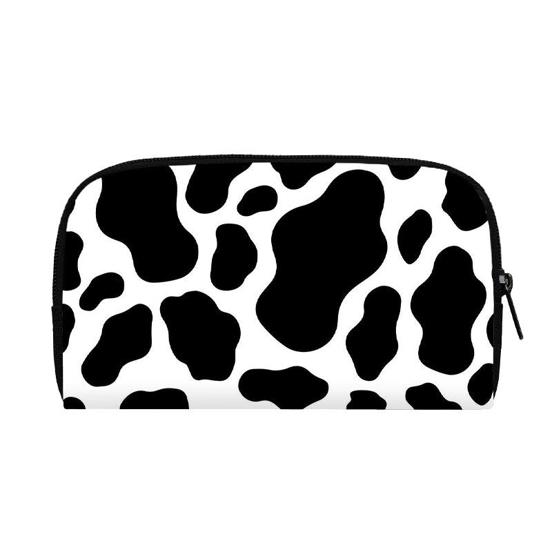 Cartera larga con estampado de leopardo y estampado de vaca al por mayor