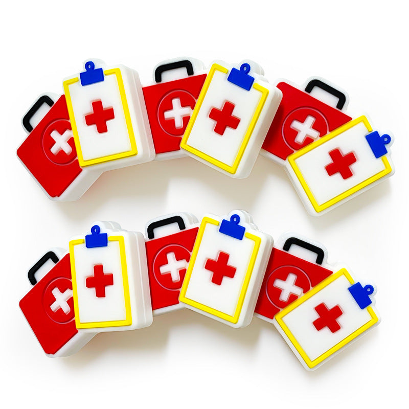 Wholesale 10PCS First Aid Kit Silicone Beads