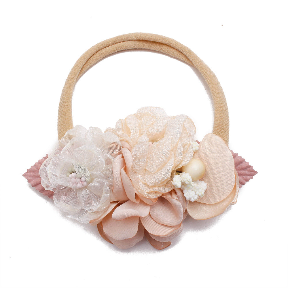 Wholesale Baby Princess Head Flower Headwear