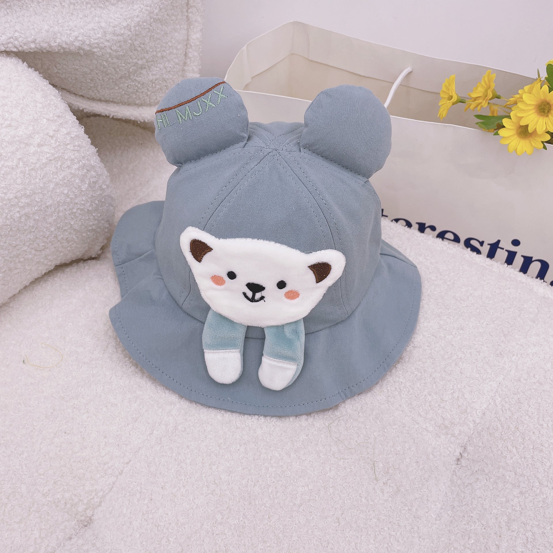 Wholesale Summer Cute Duck Wool Baby Bucket Hat