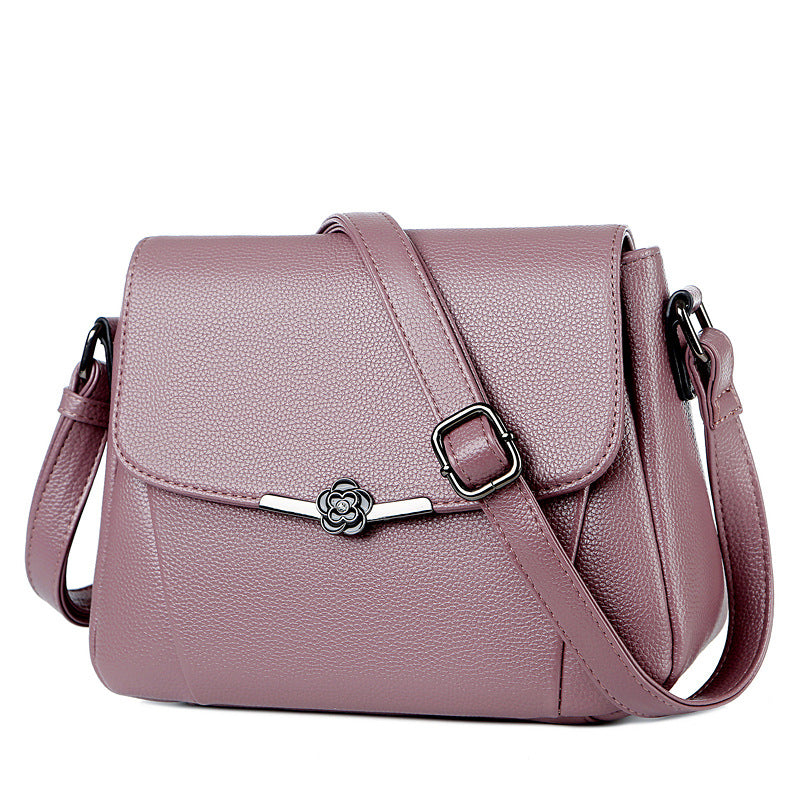 Wholesale PU Shoulder Messenger Bag Soft Leather Women Bag