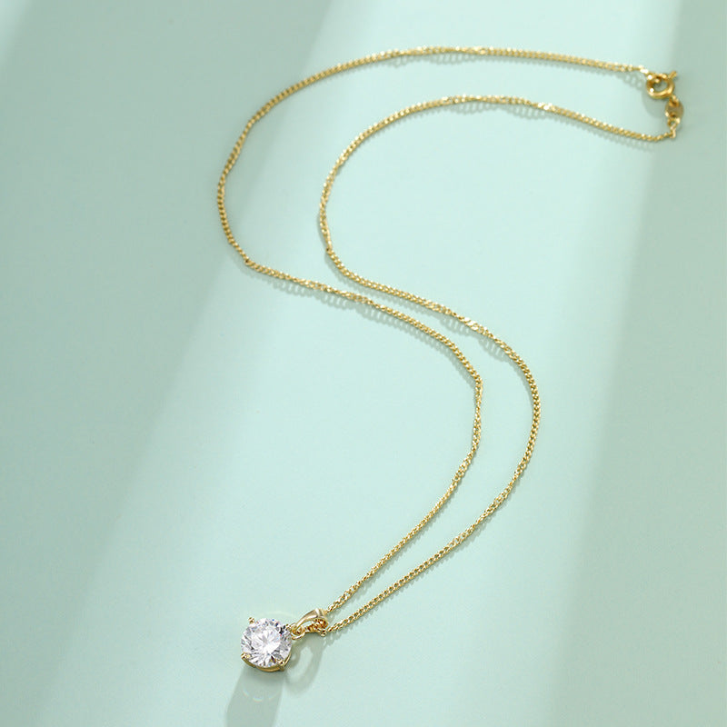 Wholesale Gold Plated Simple Fashion Alloy Necklace