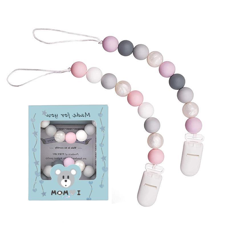 Cadena De Chupete De Silicona Para Bebés al por mayor Suministros Para Bebés
