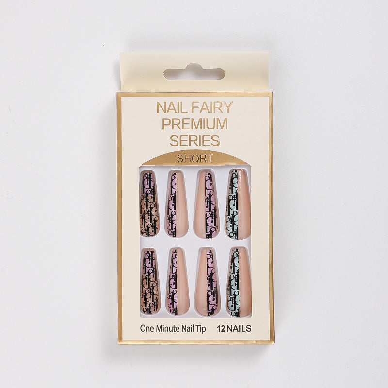 Venta al por mayor de figuras impresas de plástico, arte de uñas portátil desmontable