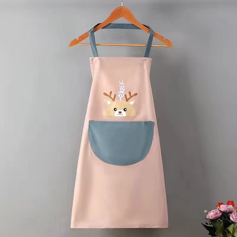 Delantal impermeable y a prueba de aceite de PVC al por mayor