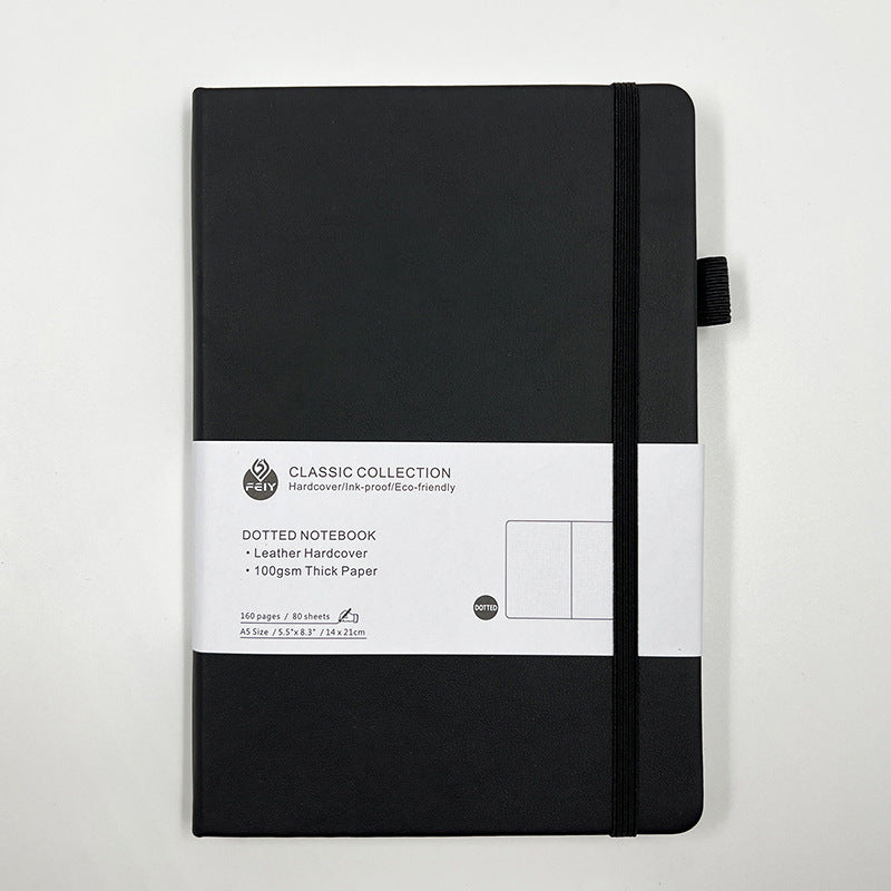 Paper al por mayor A5 Strap Business Office Book Student Ledger Notebook