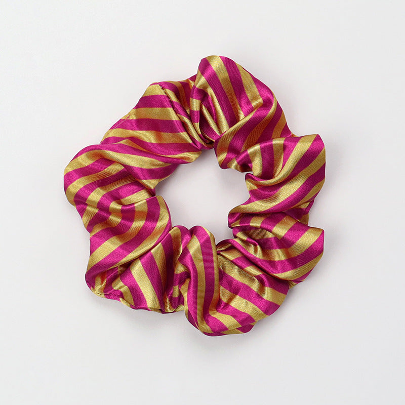 Gomas Para El Cabello De Tela Rayada al por mayor