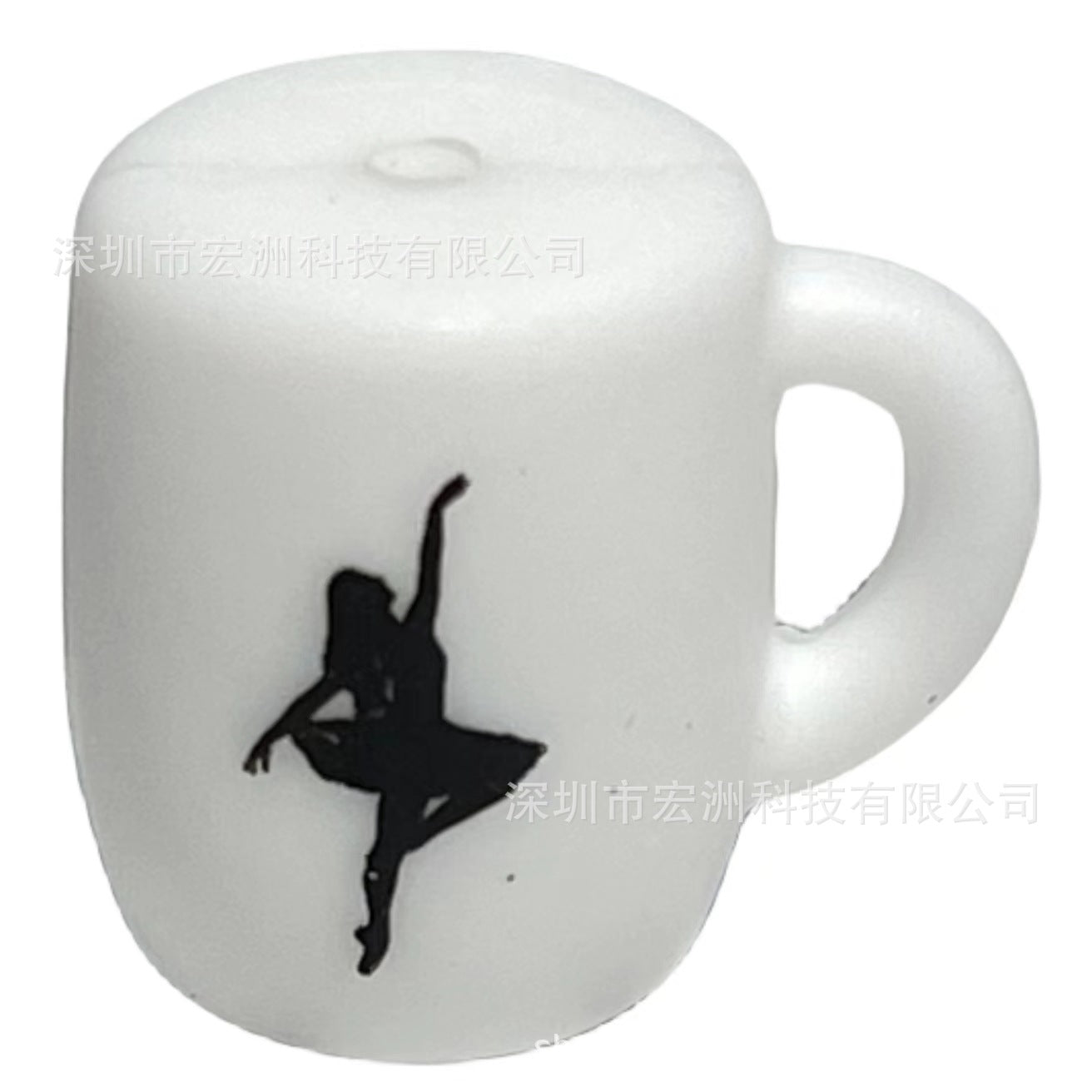 Wholesale 10PCS Mug Silicone Beads