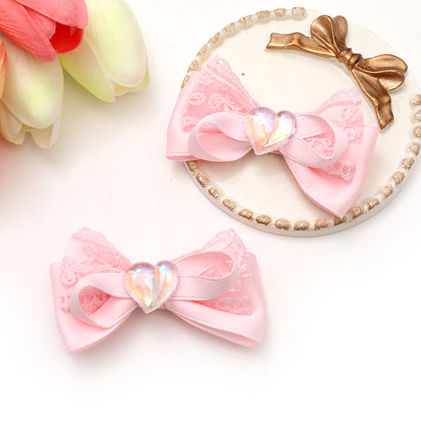 Wholesale Children's Mesh Bow Hair Clips