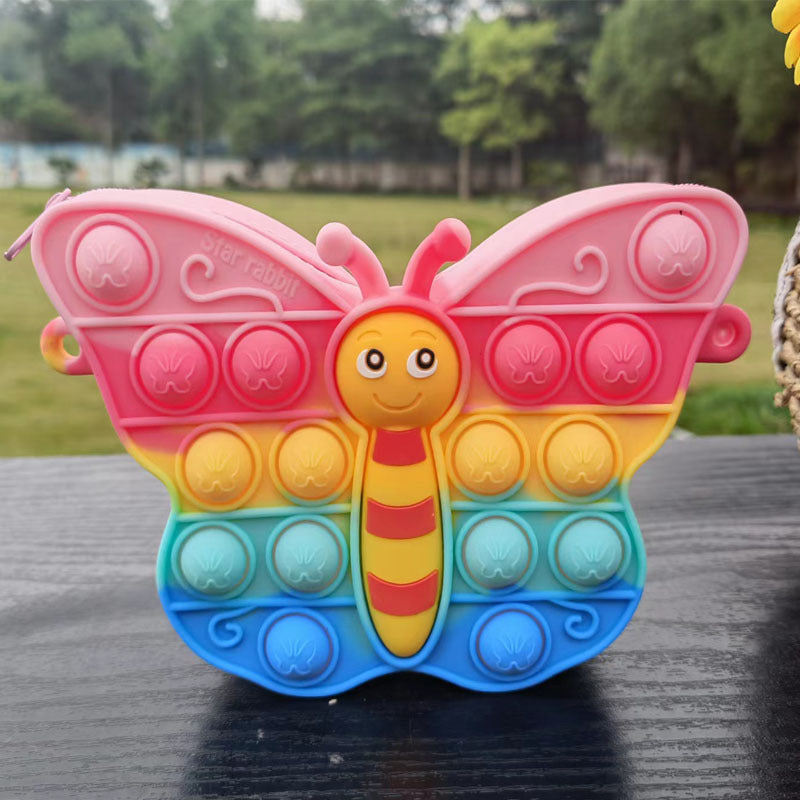 Bolsa De Silicona De Descompresión De Mariposa al por mayor