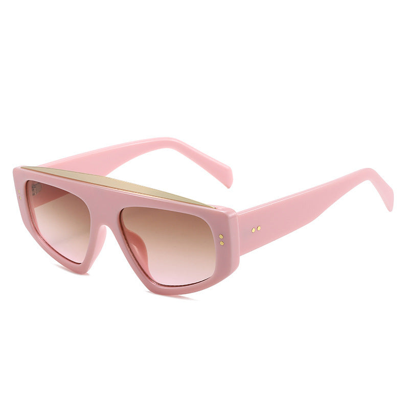 Wholesale PC Large Frame Simple Sunglasses