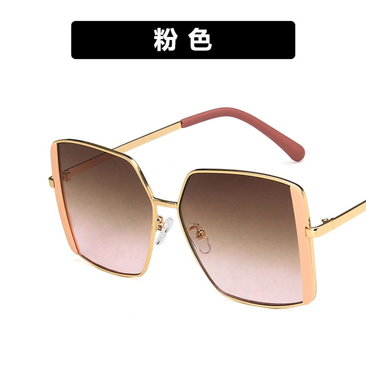 Wholesale Large Frame Square Ladies PC Sunglasses