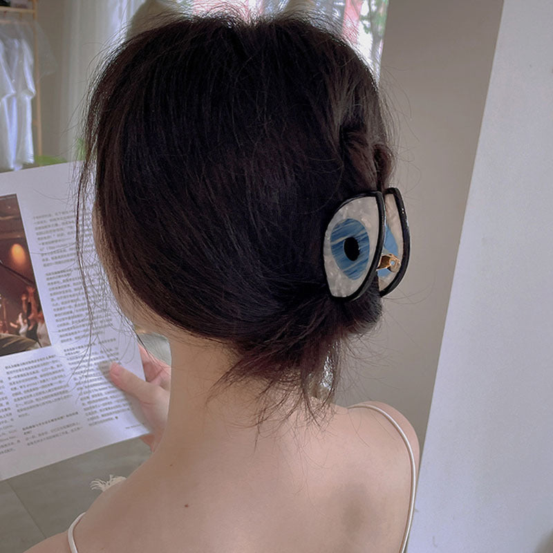 Wholesale Big Eyes Medium Acetate Hair Clips
