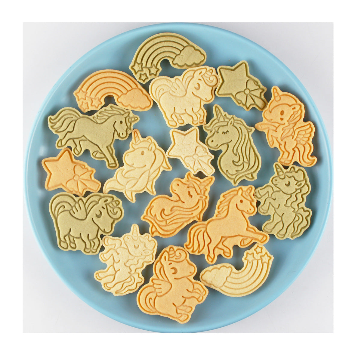 Wholesale PP Unicorn 3d Biscuit Mold