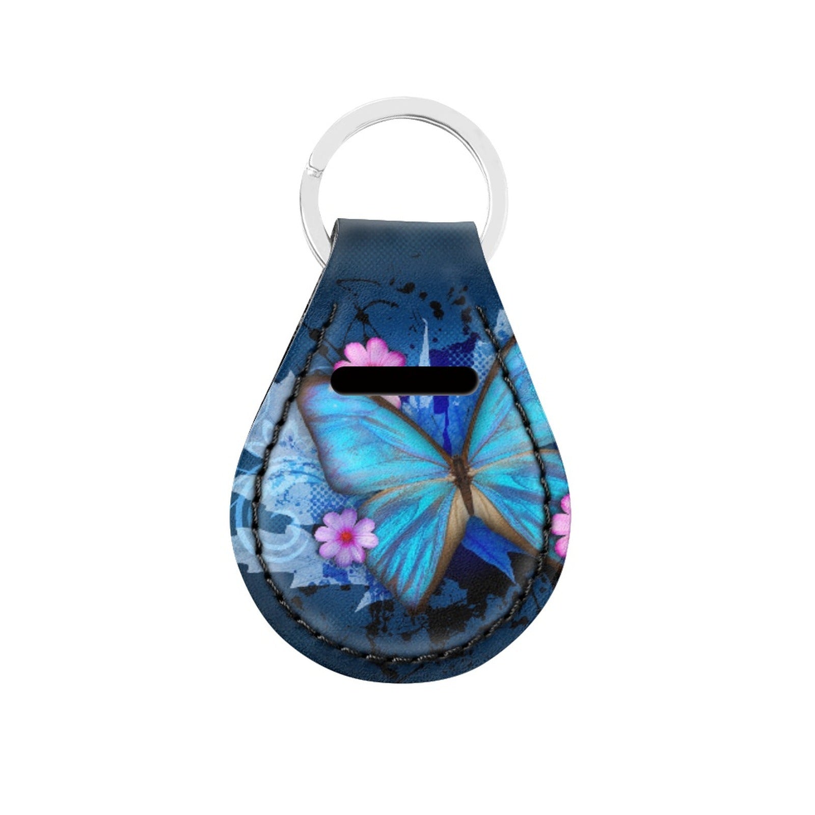 Wholesale Stainless Steel Bohemian Sea Turtle Element Keychain