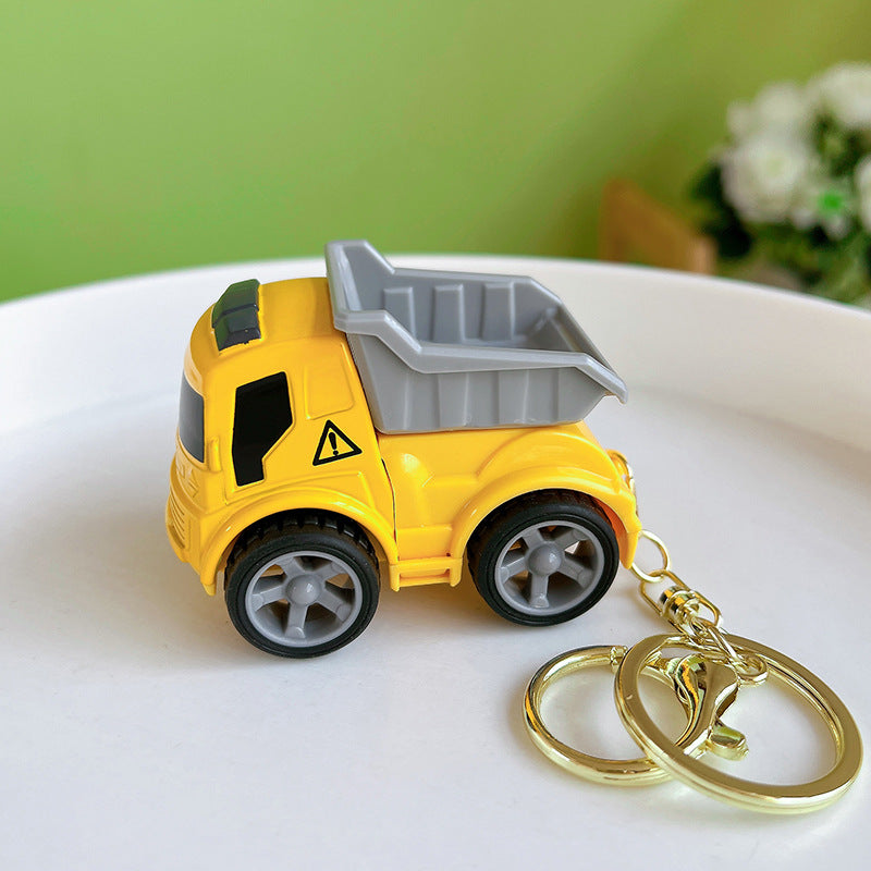 La aleación al por mayor tira hacia atrás la cadena dominante creativa del coche del juguete de la ingeniería inercial