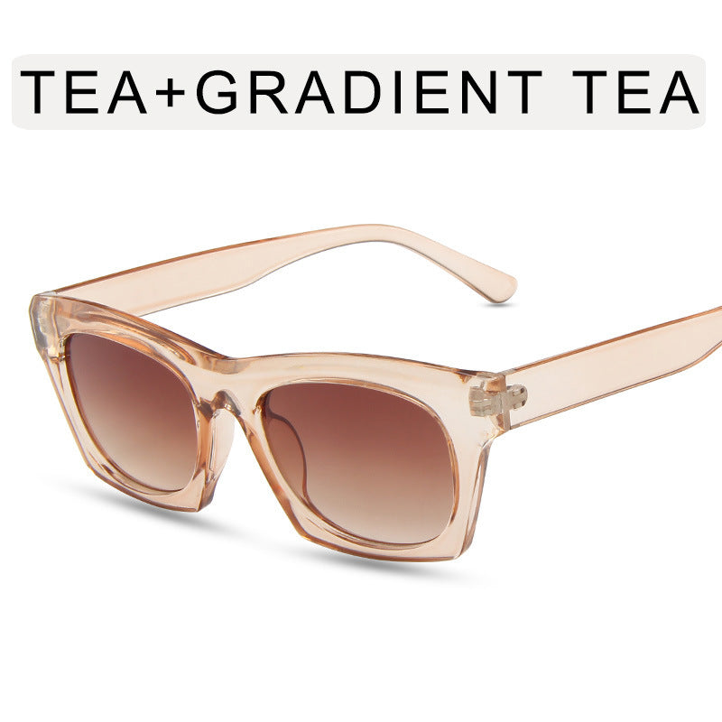 Wholesale PC Square Frame Women's Sunglasses